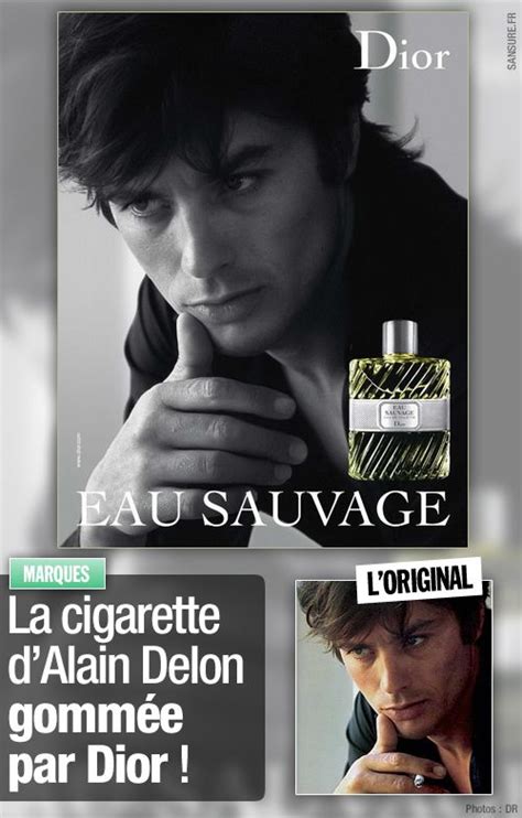 alain delon dior cigarette